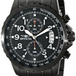 Invicta Men's Specialty Black Ion-Plated Stainless Steel Watch