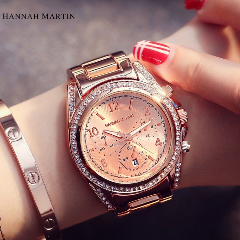 Hannah Martin Quartz-watch Women watches Luxury famous brand Watches women female Clock women Wrist Watches Relogio Femininos 1 Hannah Martin Quartz Women's Watch: Timeless Elegance in Every Tick