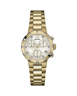 Bulova Gold Stainless Steel Bracelet Watch