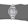 Armitron Women's Swarovski Crystal Accented Silver-Tone Bracelet Watch