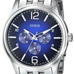 GUESS Men's On Time Stainless Steel Watch