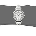 Anne Klein Women's AK/2159SVSV Silver-Tone Bracelet Watch
