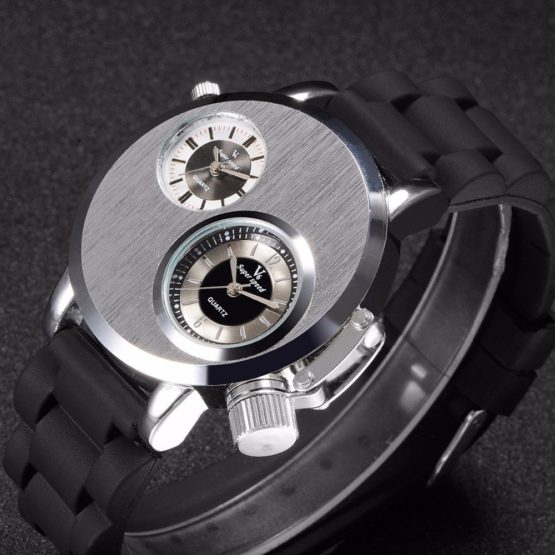 V6 Fashion Brand Watches for Men Sports Silicone Straps Wrist Watch