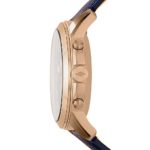 Fossil Q Men's Grant Stainless Steel and Leather Hybrid Smartwatch