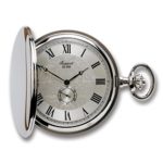 Oxford Hunter Case Pocket Watch with Sub-Seconds - Silver