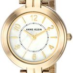 Anne Klein Women's Gold-Tone Bracelet Watch