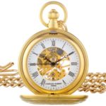 Charles-Hubert, Paris Gold-Plated Mechanical Pocket Watch