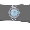 Armitron Women's Swarovski Crystal Accented Silver-Tone Bracelet Watch