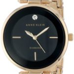 Anne Klein Women's Diamond-Accented Bangle Watch