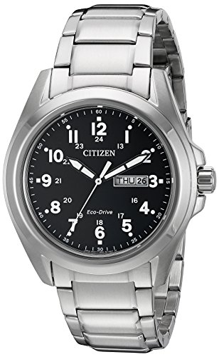 Citizen Men's Eco-Drive Stainless Steel Watch with Day/Date