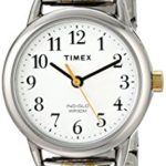 Timex Women's Easy Reader Dress Two-Tone Stainless Steel Band Watch
