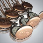 8 Personalized Pocket Watches, Set of 8 Groomsmen Wedding