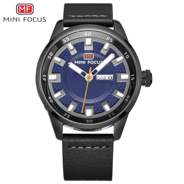 MINI FOCUS Simple Brand New Leather Quartz Watch Men Wrist Watches 2018 Top Fashion Male Clock Hodinky Montre Relogio Masculino 2 MINI FOCUS Simple Brand New Leather Quartz Watch Men Wrist Watches