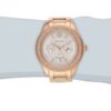 Bulova Women's Swarovski Crystal Rose Gold Tone Watch