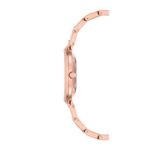 Anne Klein Women's Swarovski Crystal Accented Rose Gold-Tone Bracelet Watch