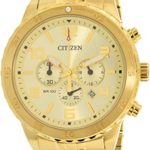 Citizen Chronograph Gold Dial Men's Watch