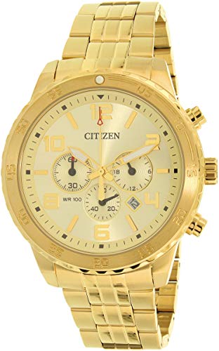 Citizen Chronograph Gold Dial Men's Watch