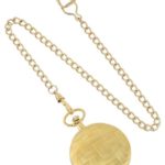 Charles Hubert Gold-Plated Mechanical Pocket Watch