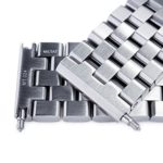 Upgrade Your Timepiece with the 20mm Super Engineer Type II Stainless Steel Watch Band - Brushed Finish
