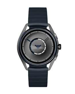 Emporio Armani Men's Stainless Steel Plated Touchscreen Smartwatch
