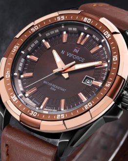 2016 New Luxury Brand Date Genuine Leather Men Quartz Watch