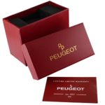 Peugeot Women's Classy 14K Gold Plated H Rectangle Watch