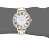 Anne Klein Women's Swarovski Crystal-Accented Gold-Tone Bracelet Watch