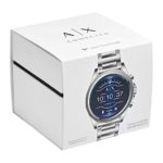 Armani Exchange Men's Stainless Steel Touchscreen Smartwatch