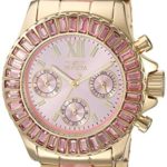 Invicta Women's Angel Quartz Watch with Gold-Tone-Stainless-Steel Strap
