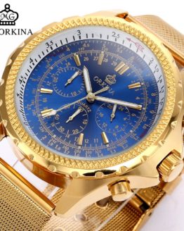 Business Mens Chronograph Japan Quartz Wrist Watches