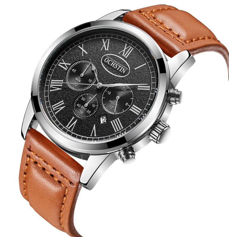 2019 NEW Luxury Brand OCHSTIN Men Sport Watches Men's Quartz Clock Man Army Military Leather Wrist Watch Relogio Masculino 2 2019 NEW Luxury Brand OCHSTIN Men Sport Watches