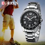 CURREN Mens Watches Top Brand Luxury Military Wrist Watches