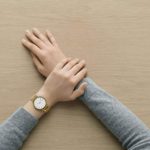 Skagen Women's Analog Display Analog Quartz Gold Watch