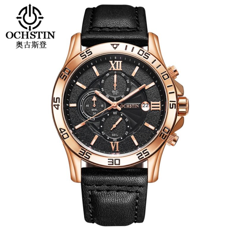 Top Luxury Brand OCHSTIN Men Sports Watches Men's Quartz Date Clock Man Leather Army Military Wrist Watch Relogio Masculino 1 Top Luxury Brand OCHSTIN Men Sports Watches