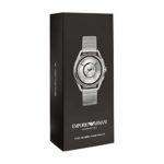 Emporio Armani Men's Stainless Steel Plated Touchscreen Smartwatch
