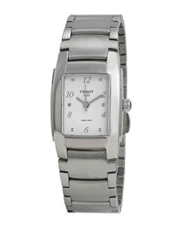 Tissot Women's T10 Analog Display Swiss Quartz Silver Watch