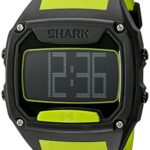 Freestyle Unisex Shark Tooth Digital Display Japanese Quartz Yellow Watch