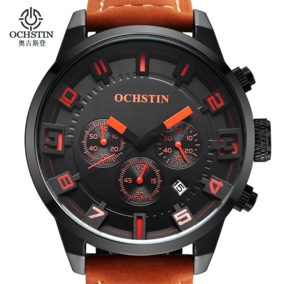 Fashion Men's Wrist Watches Male Luxury Brand OCHSTIN Quartz Watch