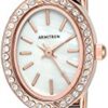 Armitron Women's Swarovski Crystal Accented Rose Gold-Tone Watch