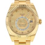 NEW Rolex Sky Dweller 18K Yellow Gold Mens watch