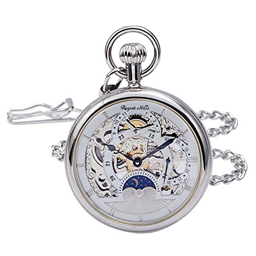 Regent Hills Vintage Silver Pocket Watch