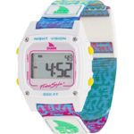 Freestyle Shark Classic Clip Coral Rainbow Unisex Watch with Shark Clip clasp system – colorful and durable for any adventure. 