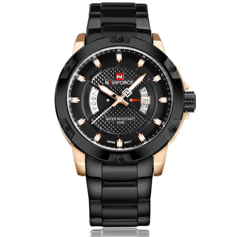 NAVIFORCE Watches Men Brand Luxury Full Steel Army Military Watches Men's Quartz Hour Clock Man Watch Sports Wrist Watch relogio NAVIFORCE Watches Men Brand Luxury Full Steel Army Military Watches
