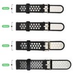 Universal 18mm 20mm 22mm 24mm Width Silicone Watch Band Replacement