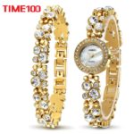 Time100 Women luxury Watches Bracelet Quartz Watch