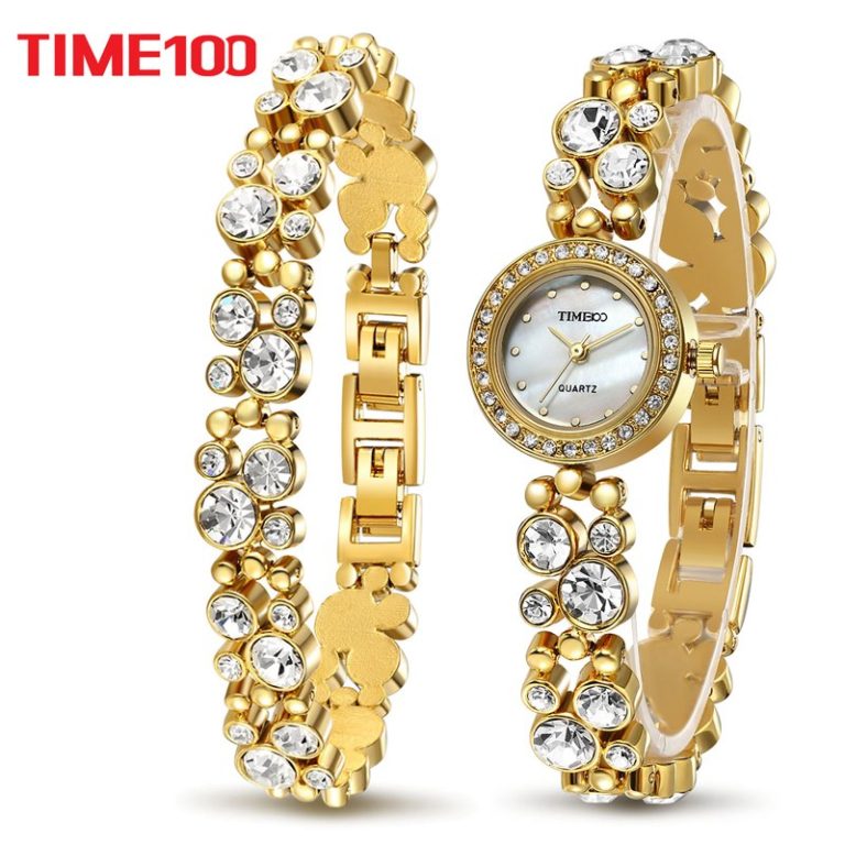 Time100 Women luxury Watches Bracelet Quartz Watch