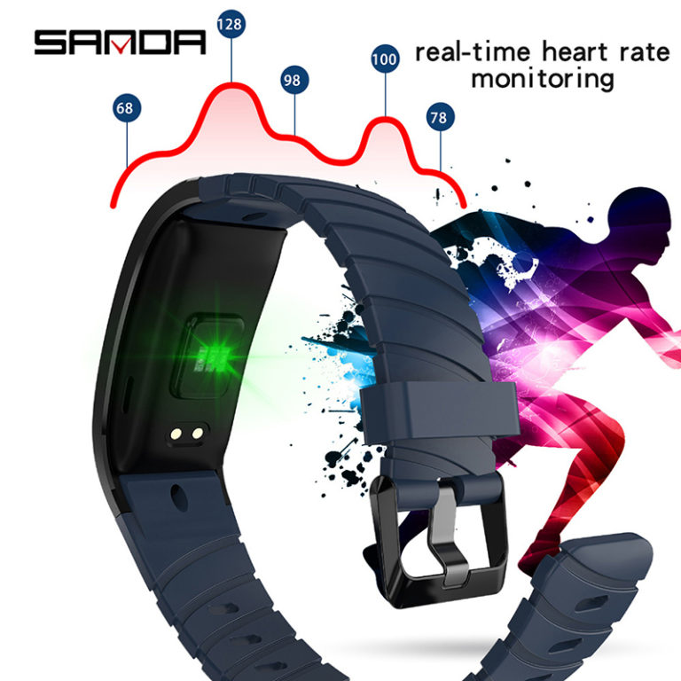SANDA Smart Watch IP68 Waterproof Heart Rate Monitor Blood Pressure Fitness Bluetooth Men Women Smartwatch For Android IOS 2 Smart Watch Waterproof Heart Rate Monitor Blood Pressure Fitness Smartwatch