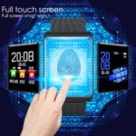 SANDA Silicone & Mesh Smart Watch N98 IP67 Waterproof Heart Rate Monitor