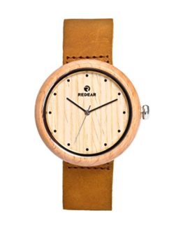 Maple Handmade Wooden Women's Big Size Vintage Wrist Watches