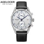 AGELOCER Men Luxury Men Chronograph Sport Watch Roles Reloj Timepieces